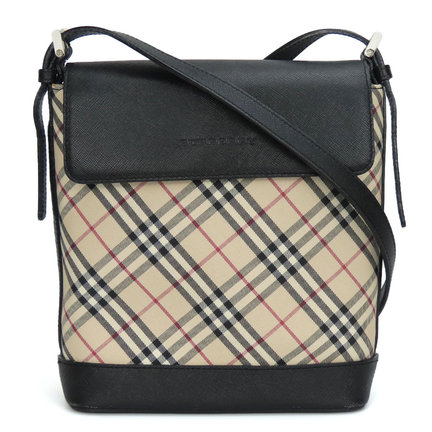 Burberry   Canvas Leather Shoulder Bag ()