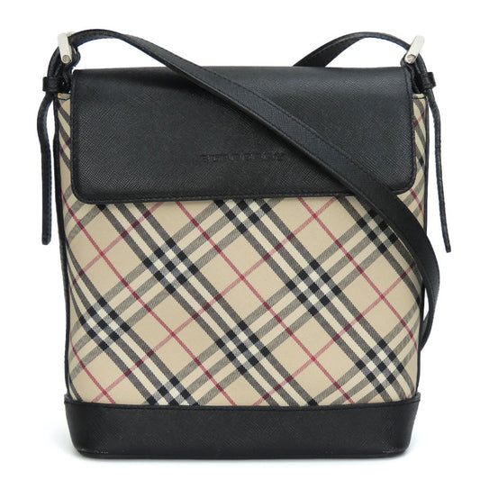 Burberry   Canvas Leather Shoulder Bag ()