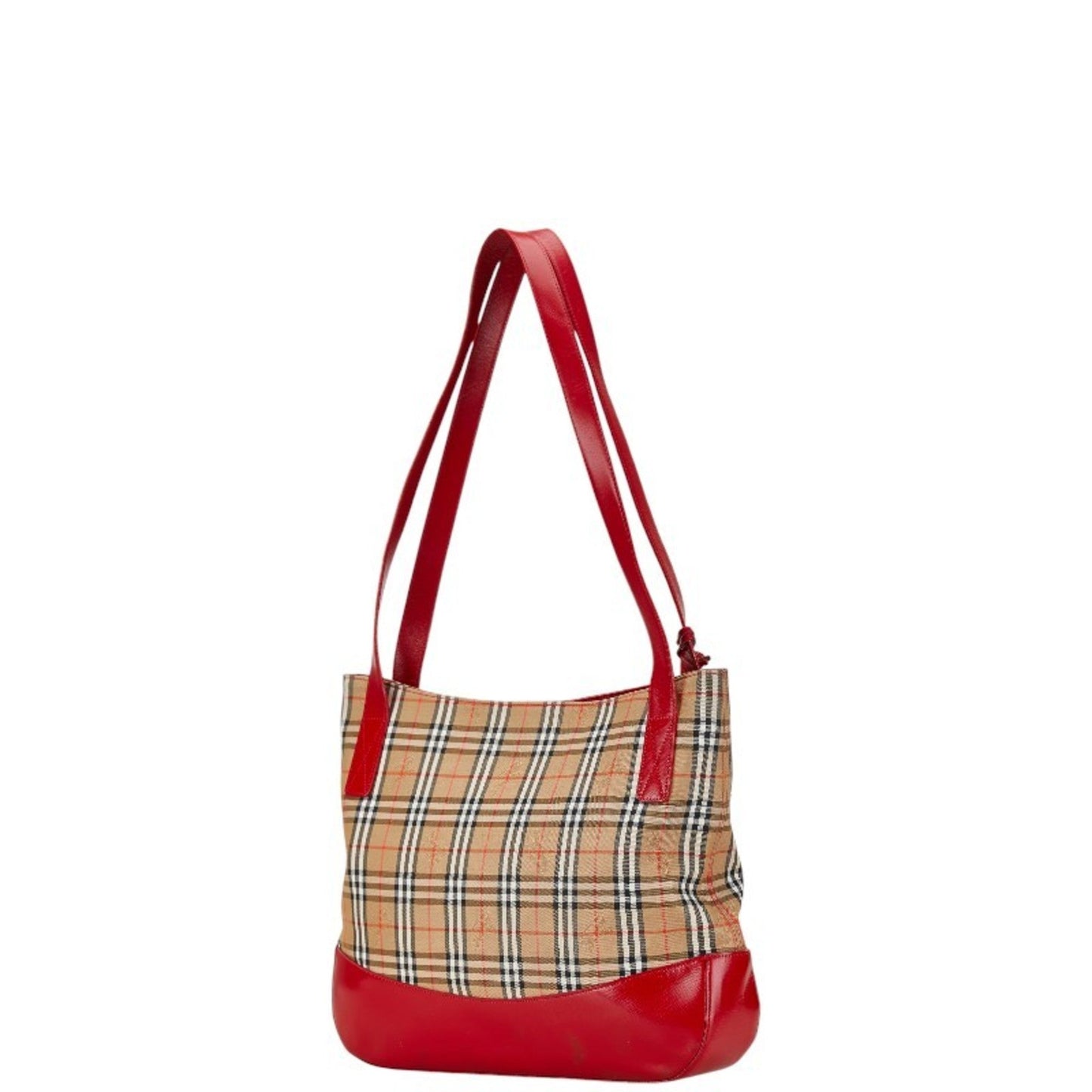 Burberry   Color Canvas Leather Shoulder Bag Tote Bag ()