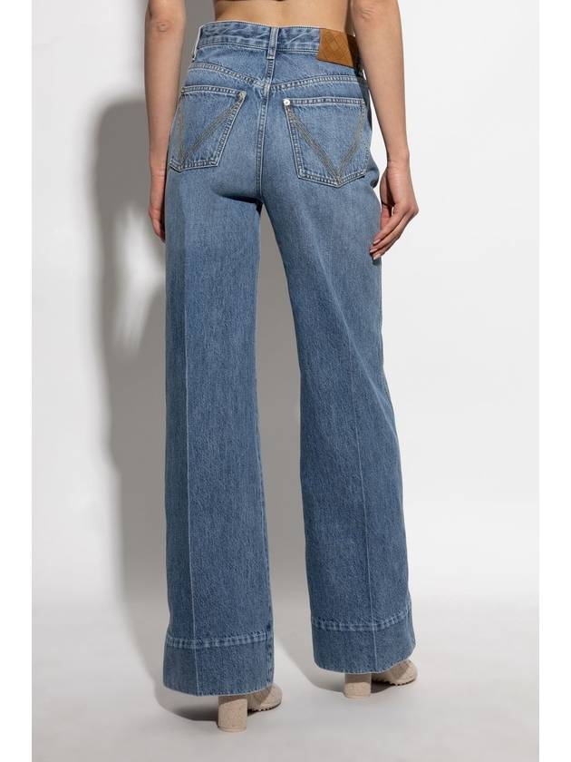 Bottega Veneta Bottega Veneta Wide-leg Jeans, Women's, Blue