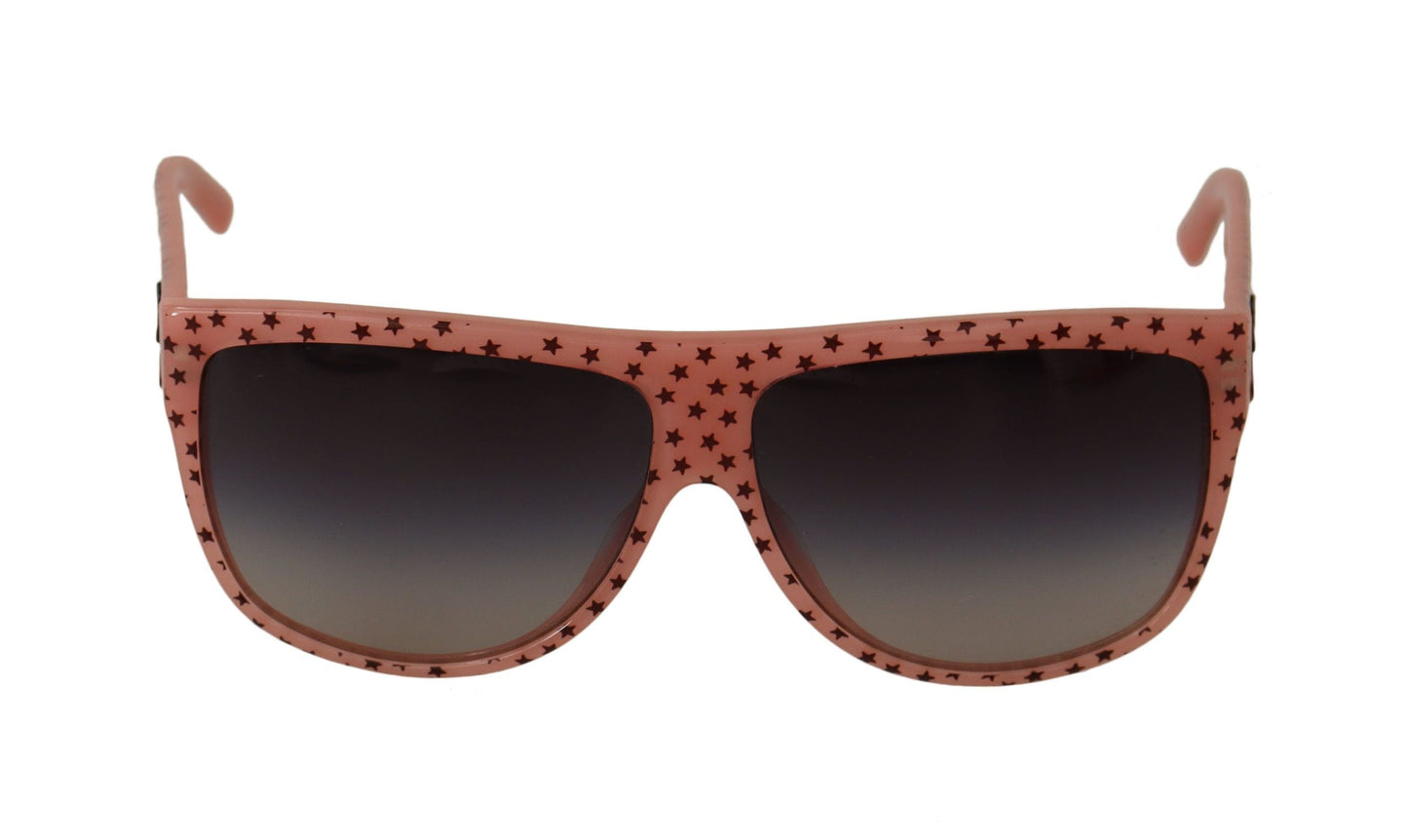 Dolce & Gabbana Brown Stars Acetate Frame Women Shades Women's Sunglasses