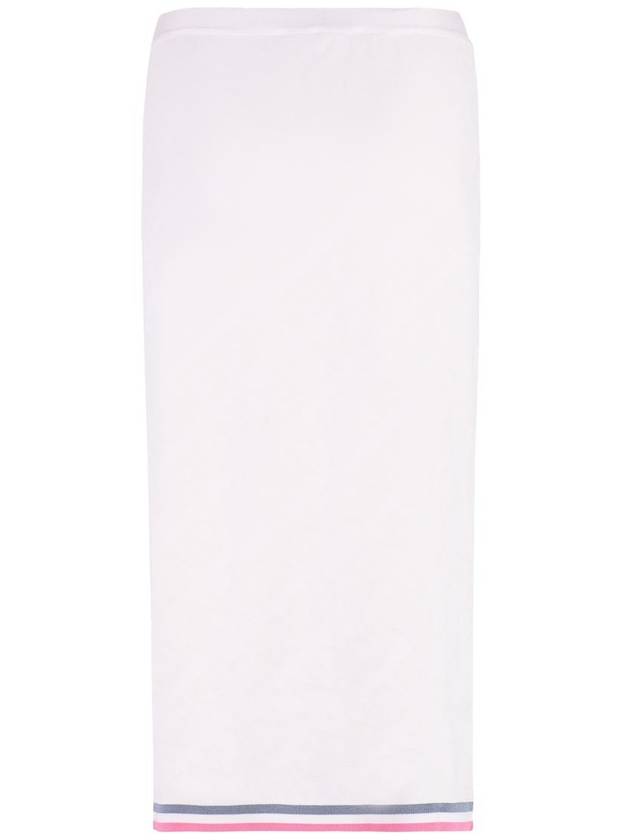 Fendi short skirt FZQ719ANZE F0ZNM WHITE