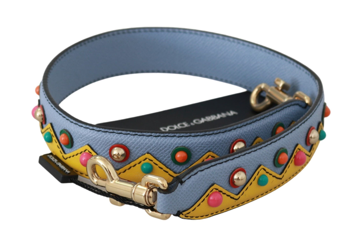 Dolce & Gabbana Blue Handbag Accessory Shoulder Strap Women's Leather
