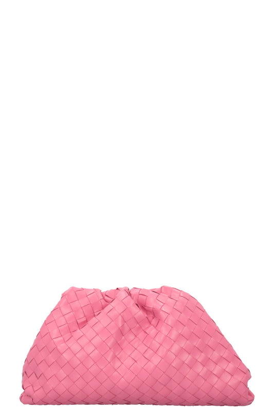BOTTEGA VENETA The Pouch Intrecciato Pink