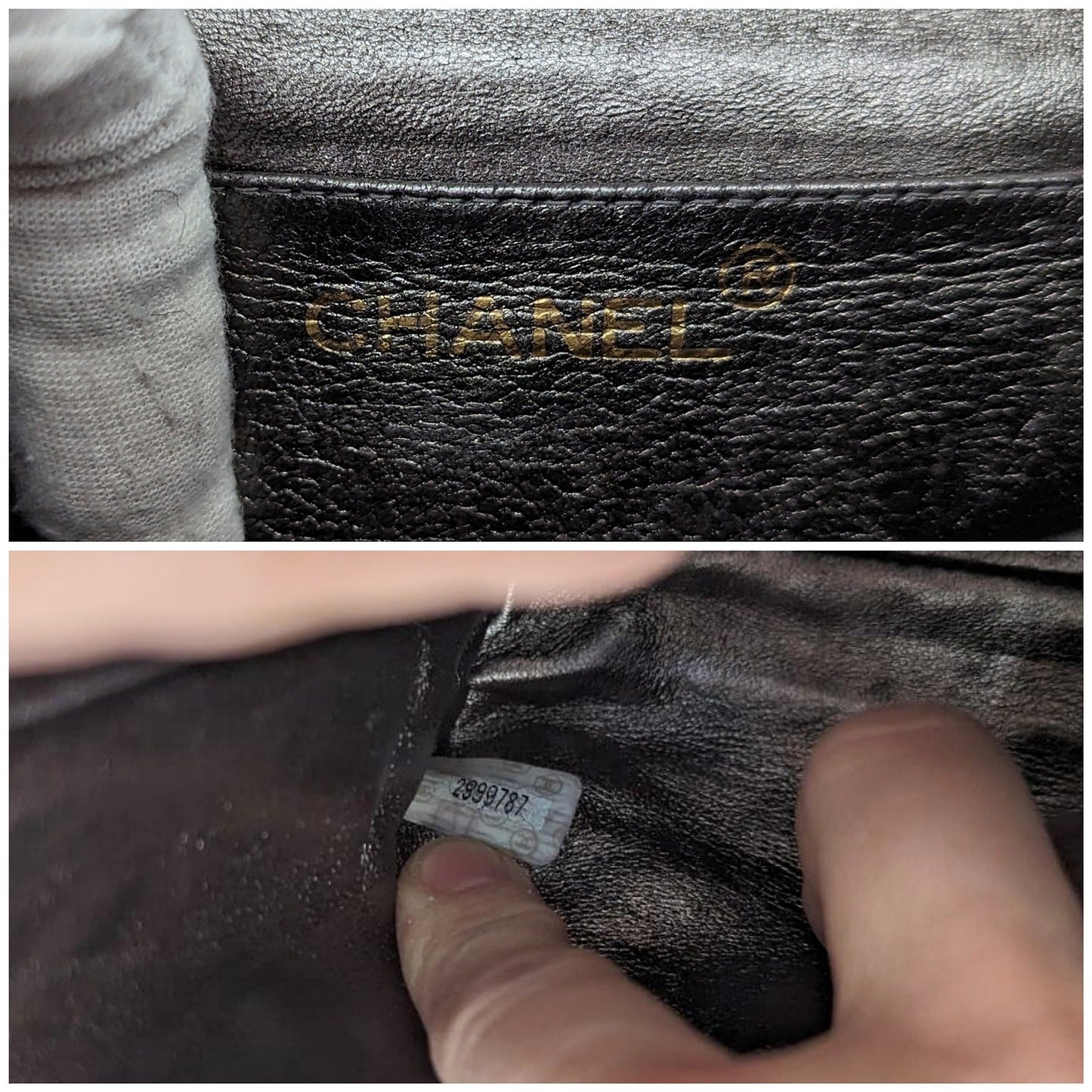 Chanel bag Vintage Chevron Quilted Square Flap Bag