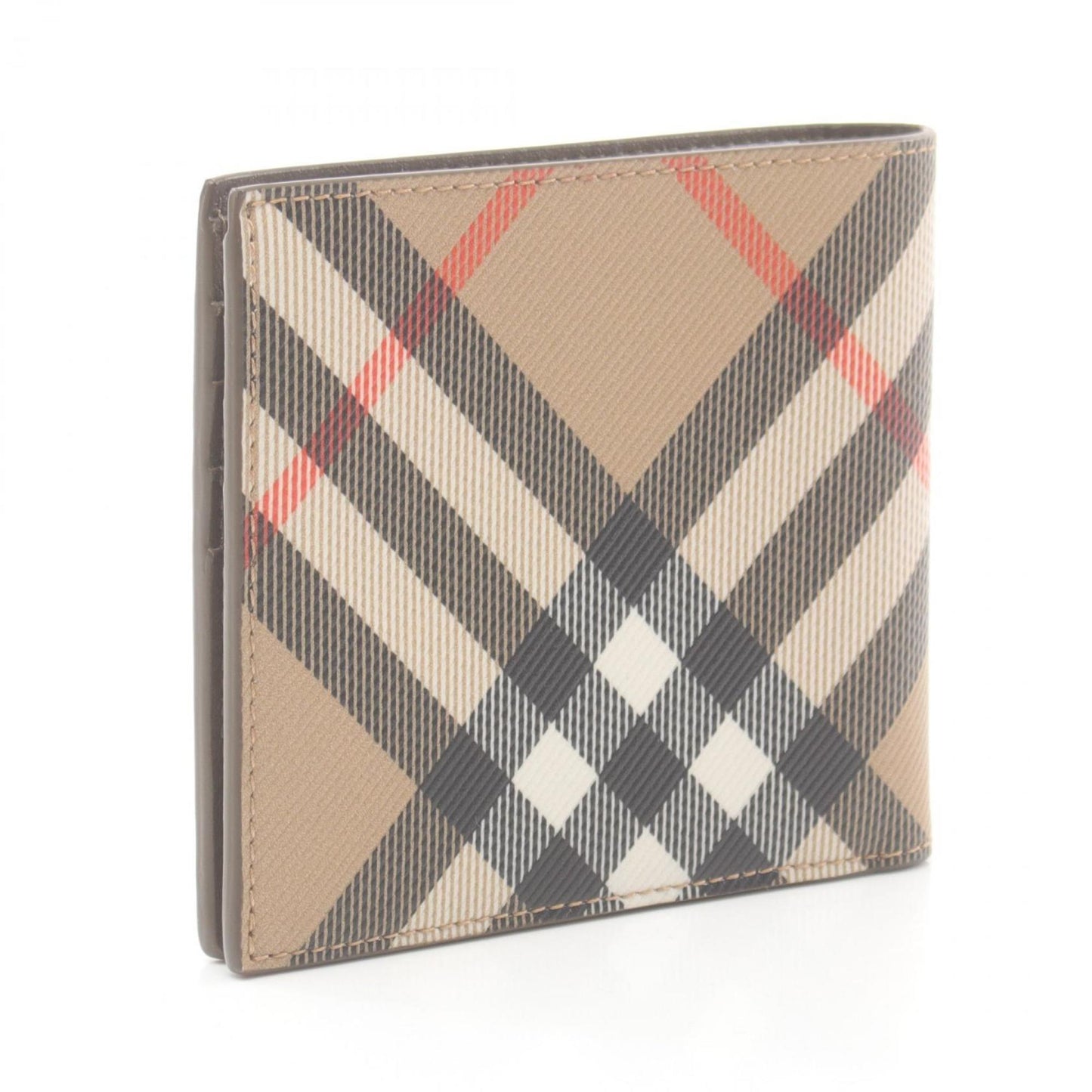 Burberry   Coated Canvas Long Wallet (Bi-Fold)