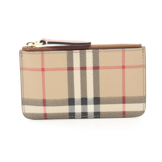Burberry   Coated Canvas Leather Coin Purse/Coin Case ()