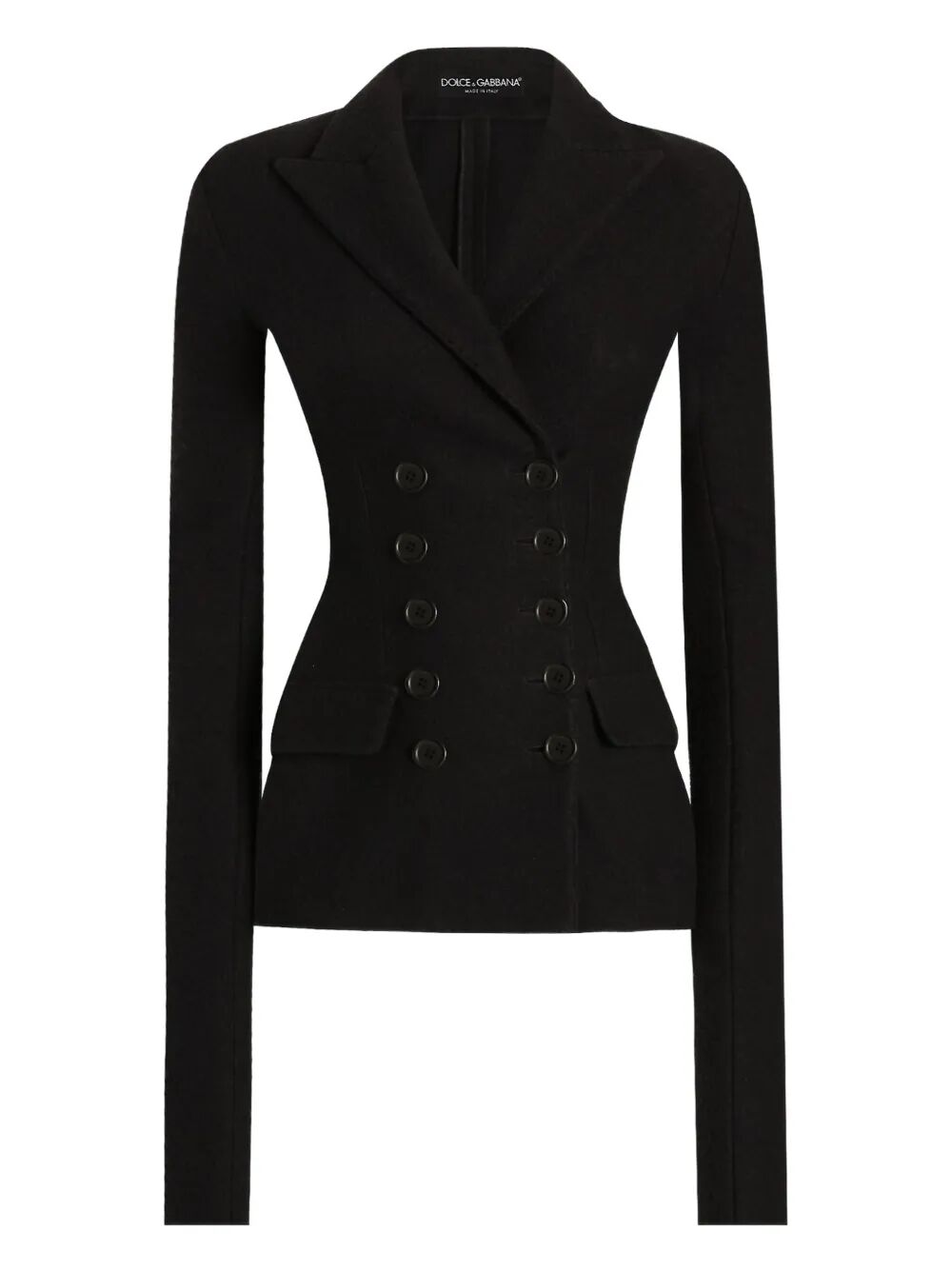 Dolce & Gabbana Women Double-Breasted Jacket In Wool Cloth