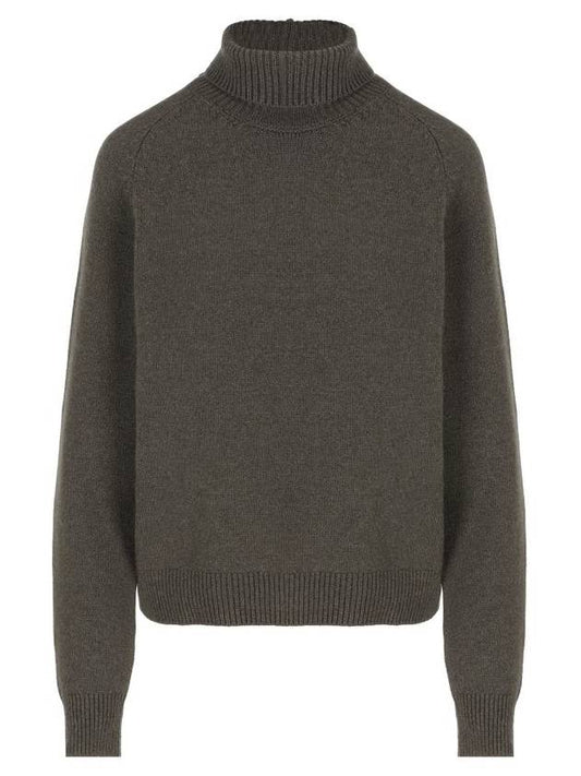 Fendi Pullover Cashmere Turtleneck Green