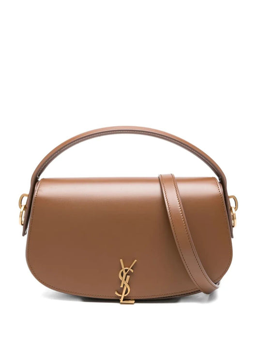 Saint Laurent Women Voltaire Bag In Box Leather