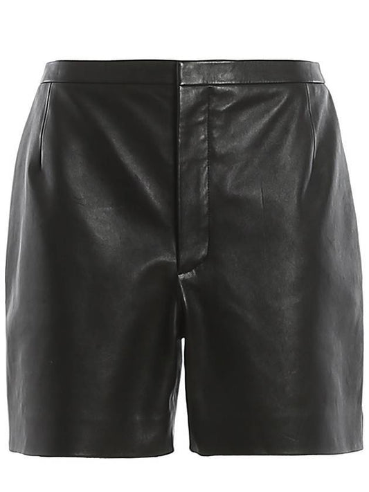 Saint Laurent Lambskin Shorts 622197 YC2ZZ 1000