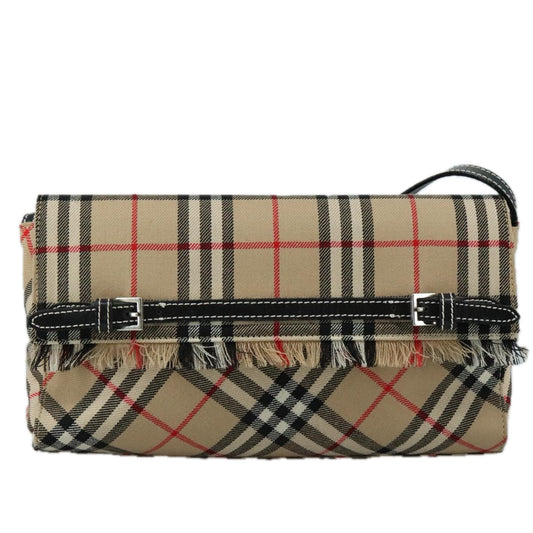Burberry blue Label Canvas Shoulder Bag ()