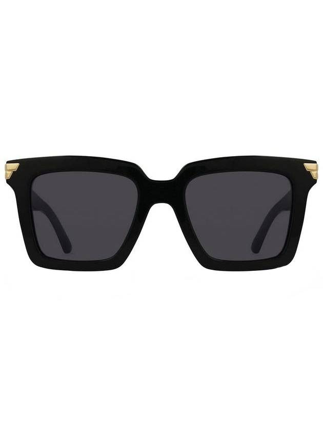 Bottega Veneta Square Sunglasses Black