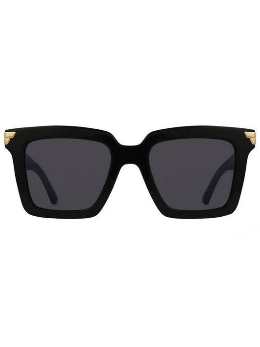 Bottega Veneta Square Sunglasses Black