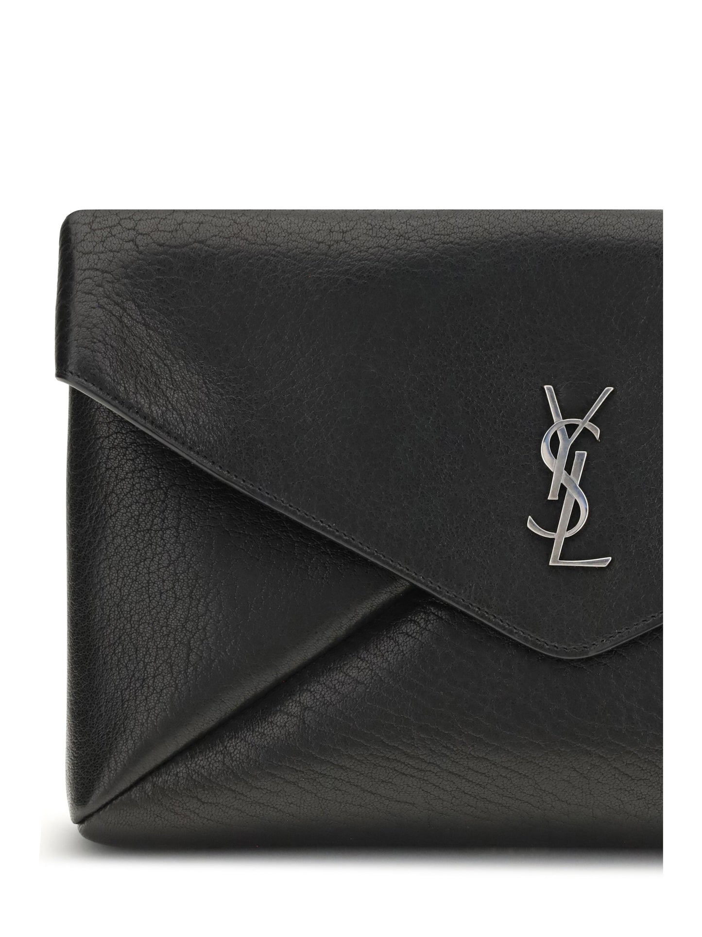 Saint Laurent Men Cassandre Large Envelope Clutch Bag