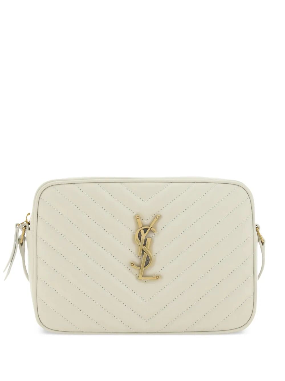 Saint Laurent Women Quilted Leather Lou Camera Bag