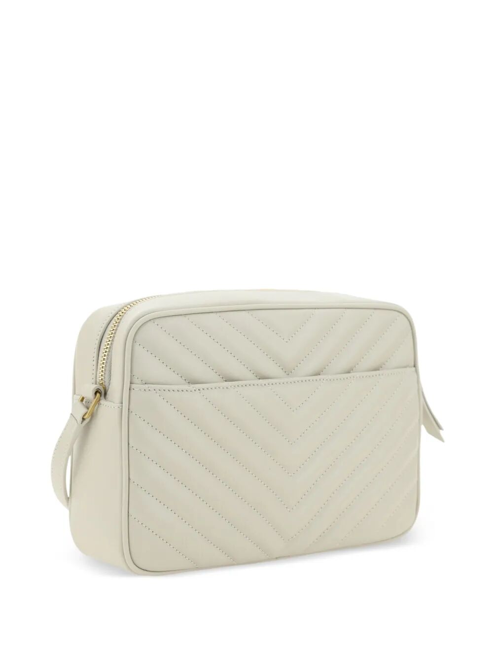 Saint Laurent Women Quilted Leather Lou Camera Bag
