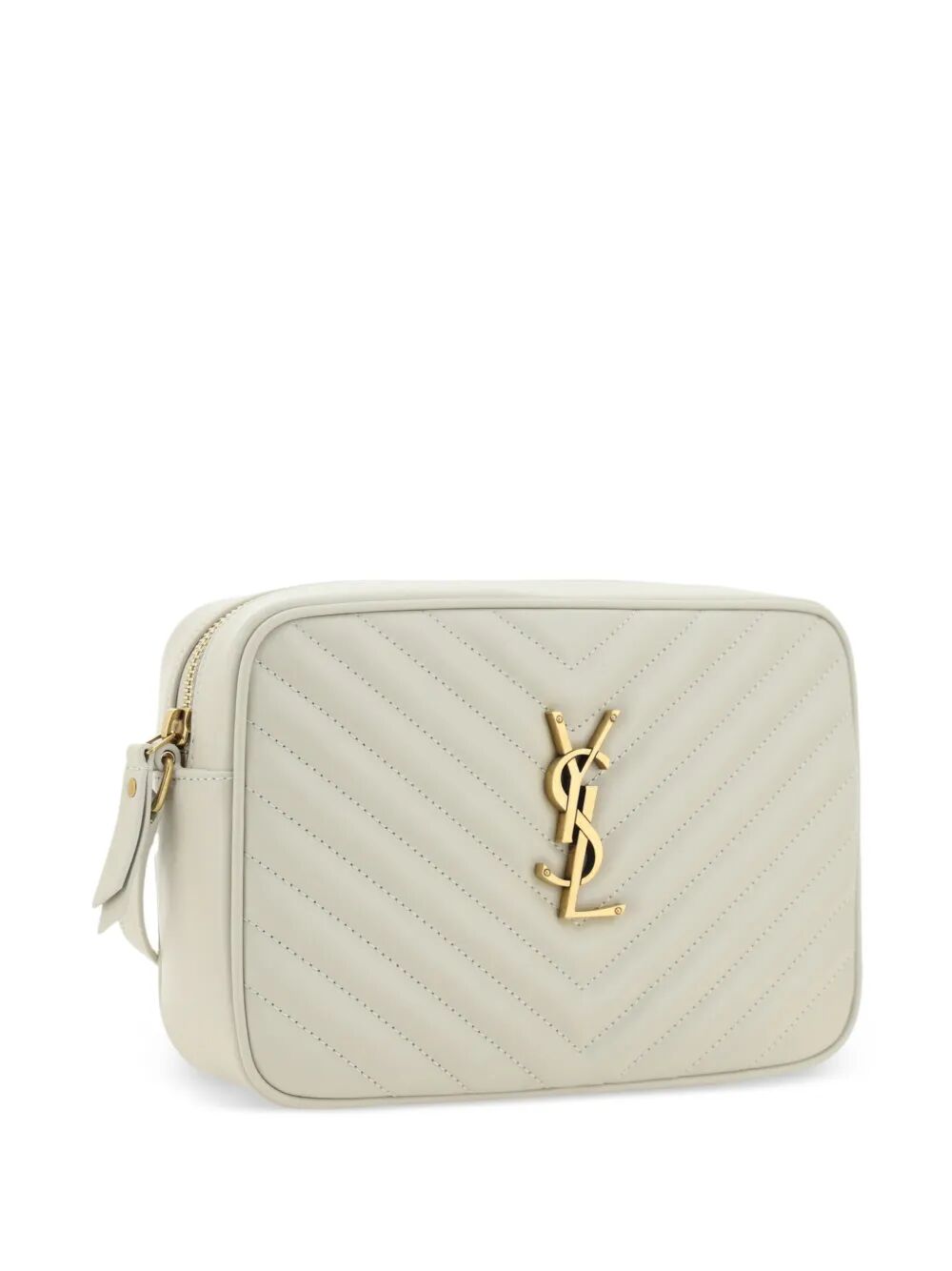 Saint Laurent Women Quilted Leather Lou Camera Bag
