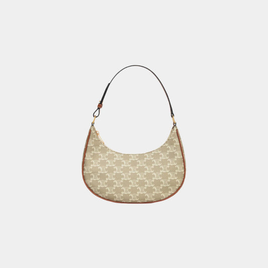 Ava Bag In Triomphe Canvas And Calfskin