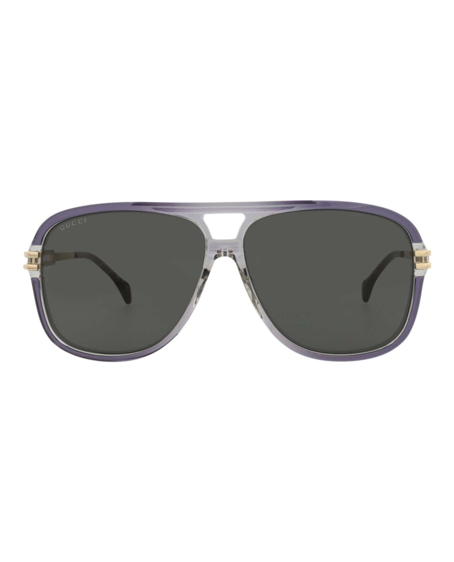 Aviator-Frame Acetate Sunglasses