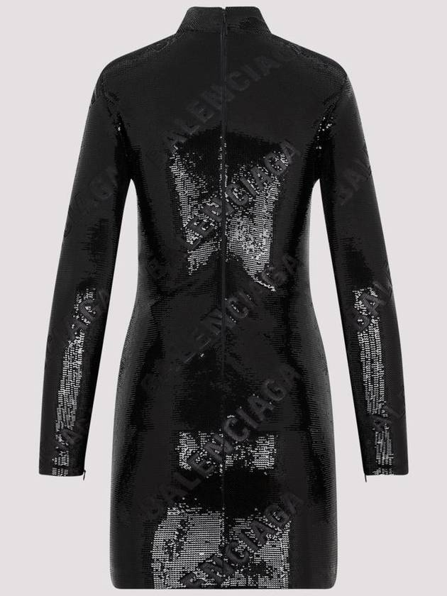 Balenciaga midi dress 725104TMR68 1102 BLACK