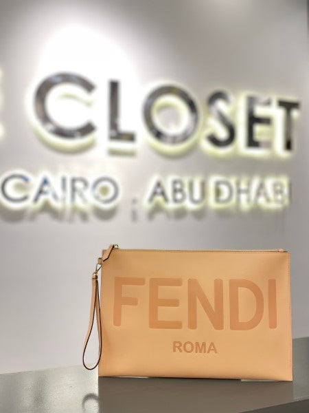 Fendi Nude Roma Pouch