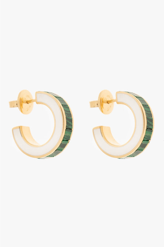 Bottega Veneta Hoop earrings White