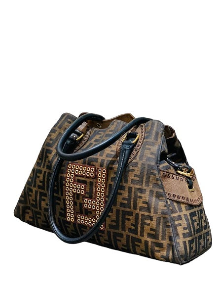 Fendi Brown FF Bag