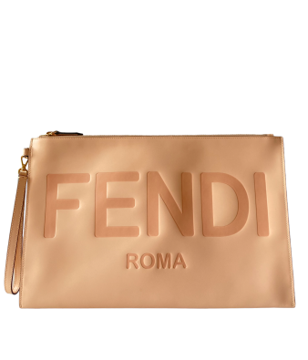 Fendi Pink Roma Pouch