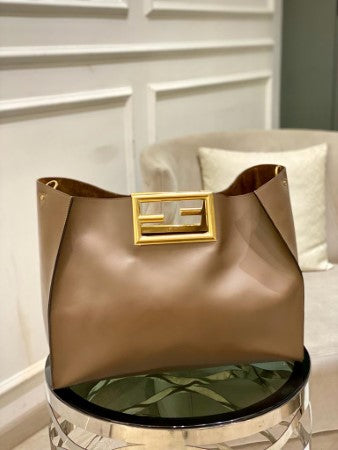 Fendi Brown Way Tote Large Bag