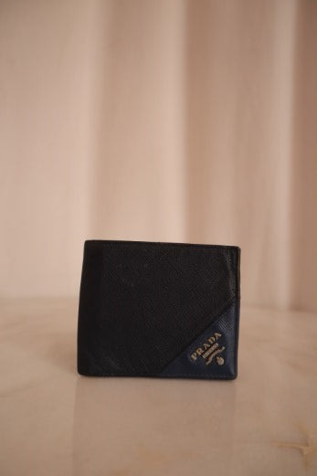 Prada Black Bifold Wallet