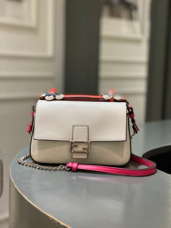 Fendi Teicolor Baguette Flower Medium Bag