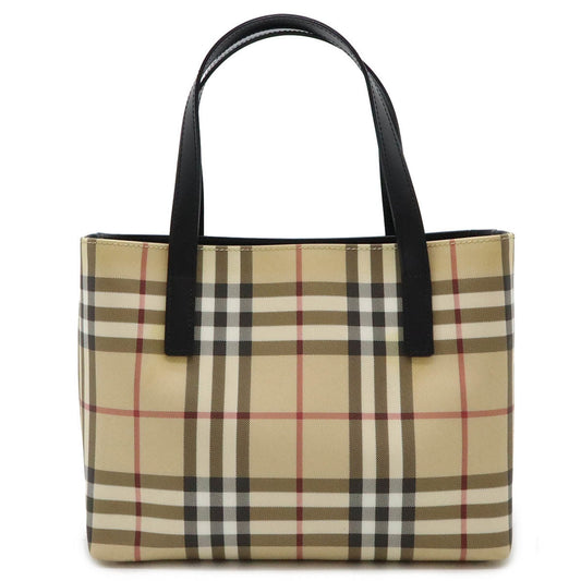 Burberry    Pvc Leather Handbag Tote Bag ()