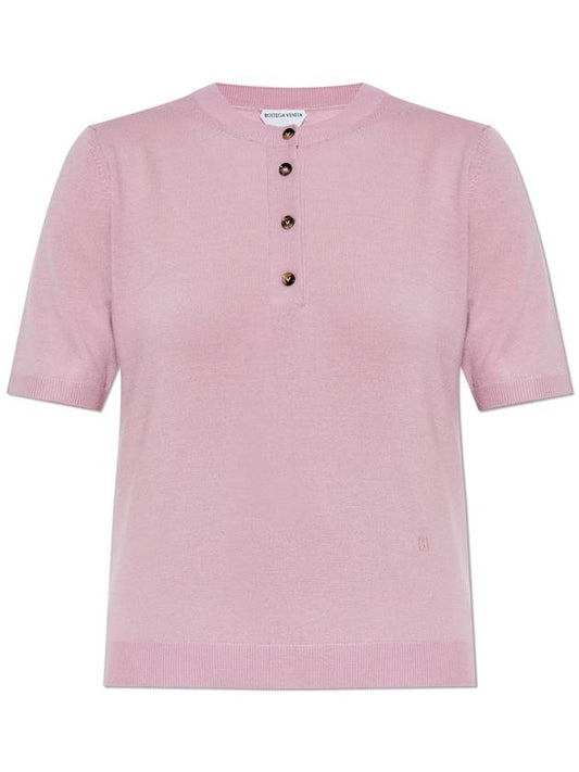 Bottega Veneta Bottega Veneta Wool Top, Women's, Purple