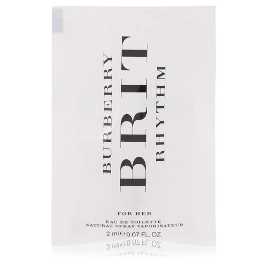2pcs Combo Burberry Brit Rhythm by Burberry Vial (sample) .06 oz for Women