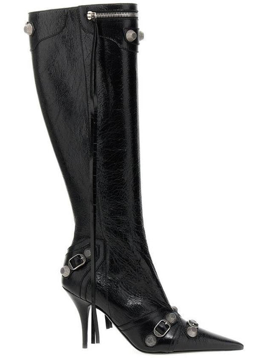 Balenciaga cagolian long boots black