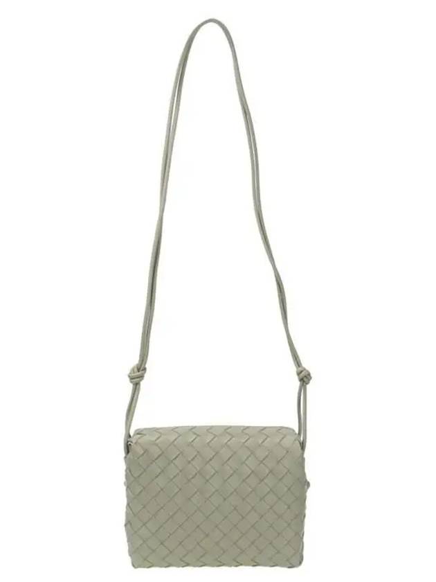 Bottega Veneta Loop Camera Small Cross Bag Travertine