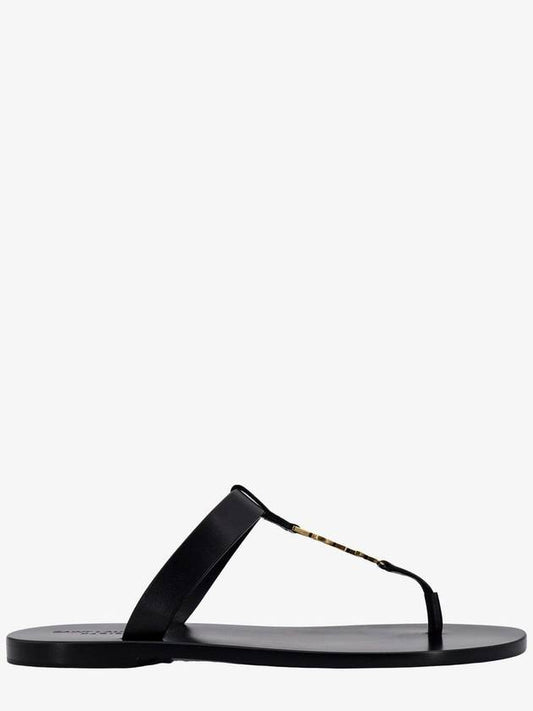 Saint Laurent 24 ss Leather Sandals 775806DWETT1000 B0651009624