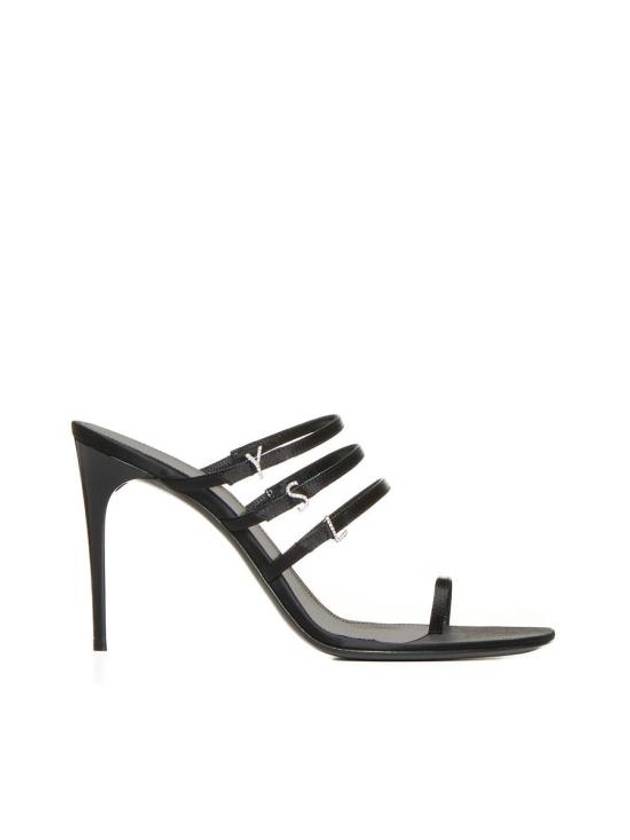 Saint Laurent Sandals 7752149QNAG1000 BLACK