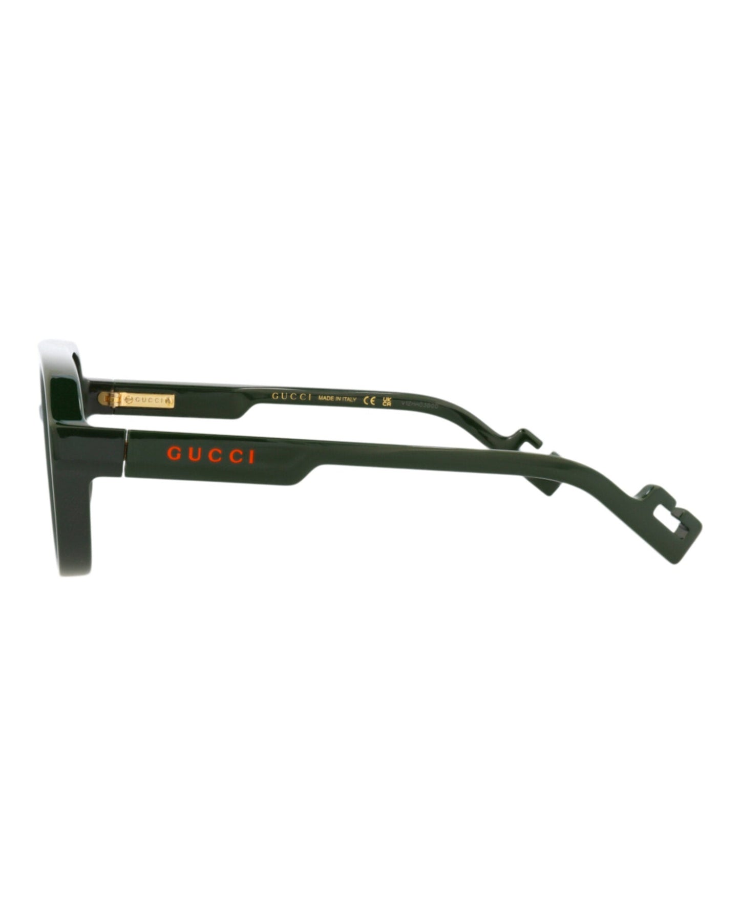 Aviator-Frame Injection Sunglasses