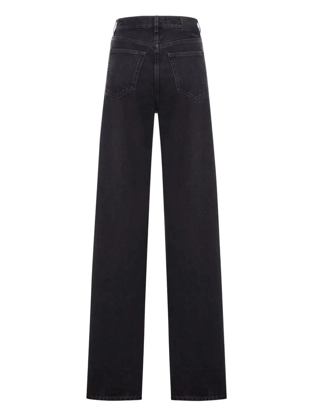 Saint Laurent Women V-Waist Baggy Jeans
