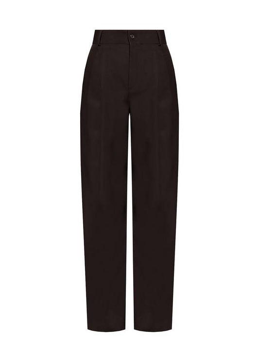 Saint Laurent Grande Poudre Wide Pants Black