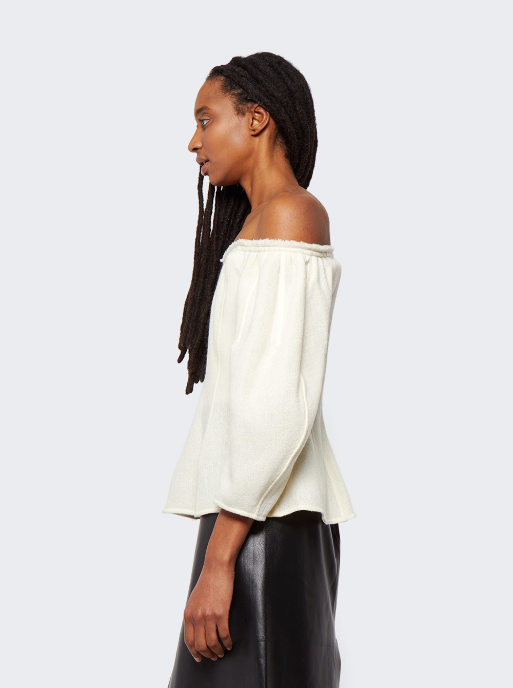 Chloe Off-The-Shoulder Top White