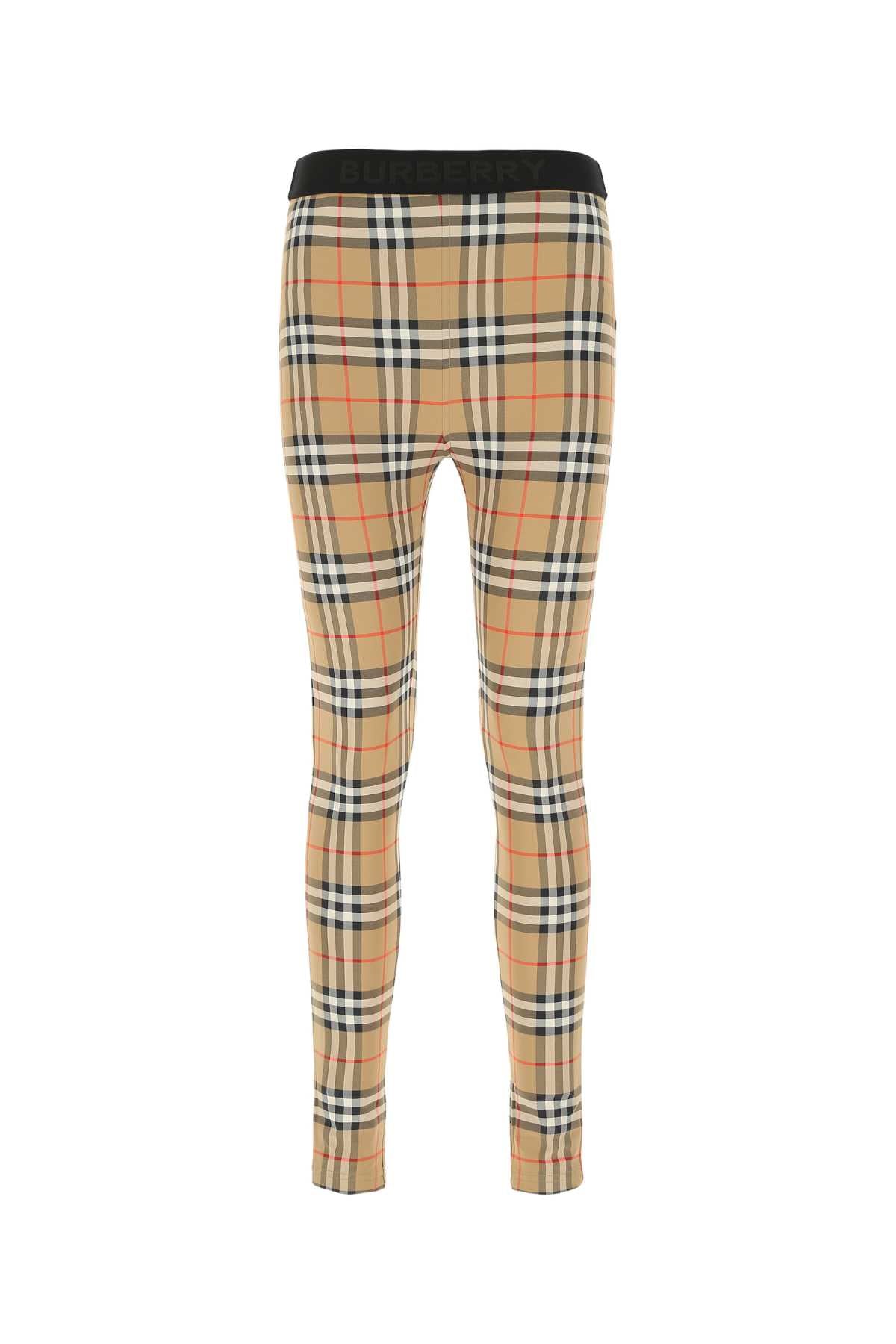 Burberry Women Printed Stretch Nylon Leggings