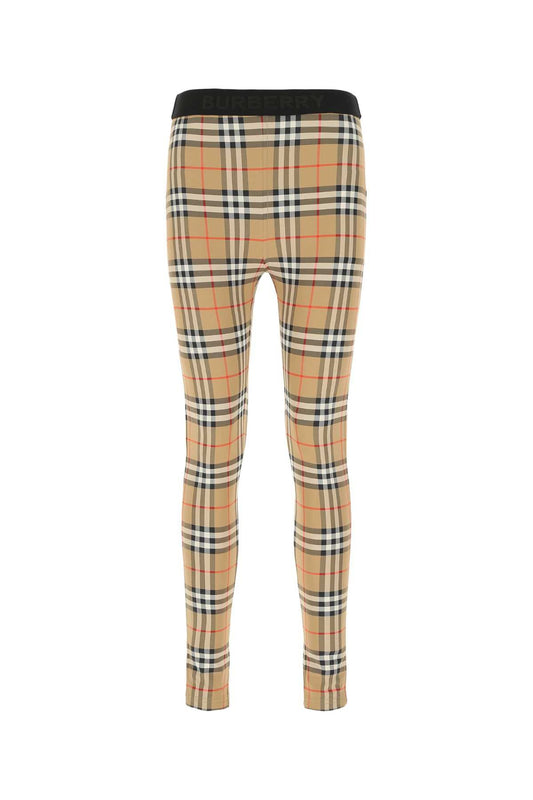 Burberry Women Printed Stretch Nylon Leggings