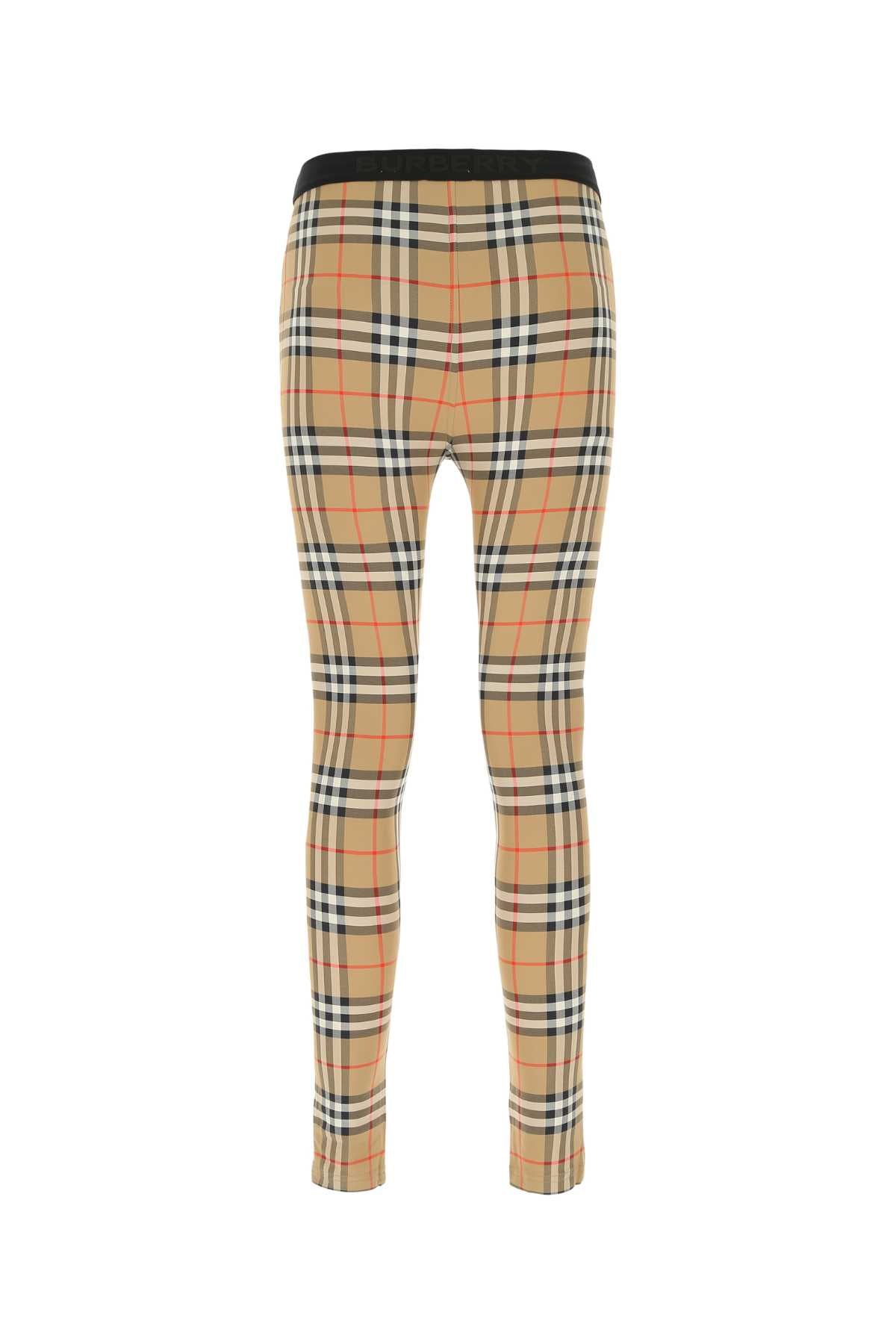Burberry Women Printed Stretch Nylon Leggings