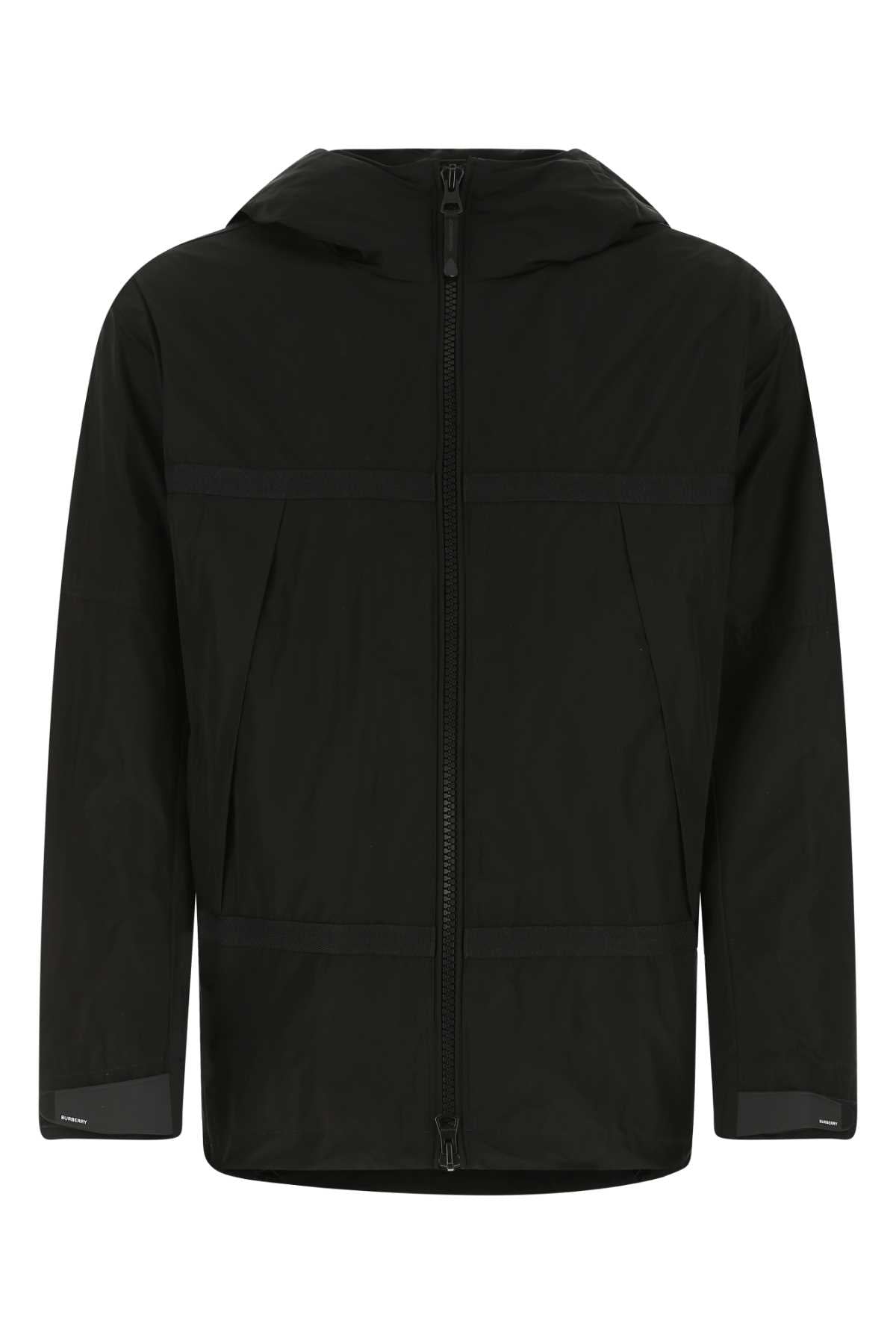 Burberry Men Blue Polyester Windbreaker