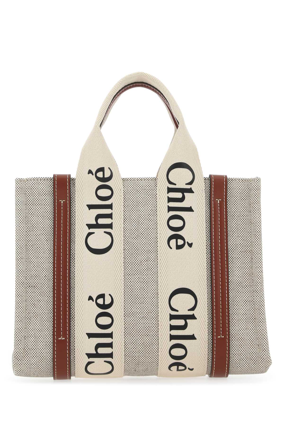 Chloe Women Multicolor Fabric Small Woody Shopping Bag