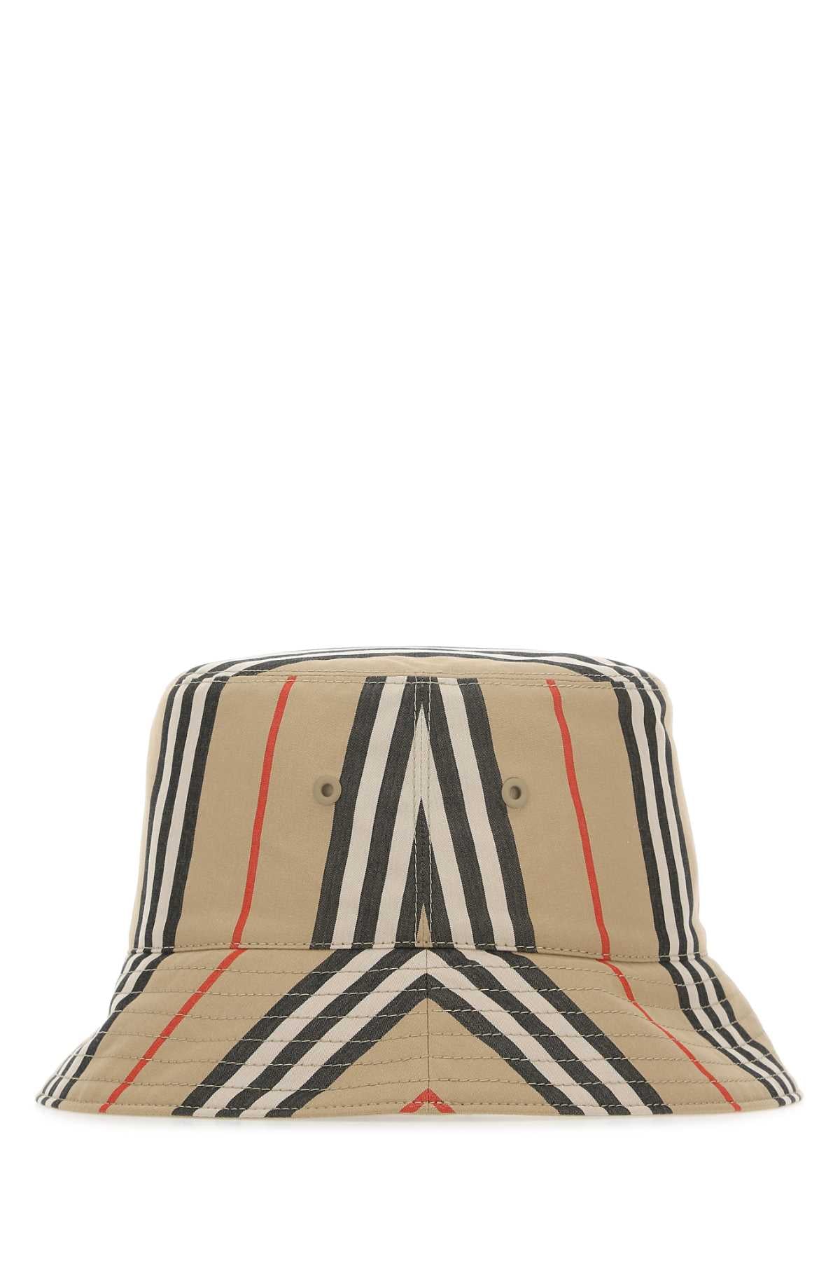 Burberry Women Embroidered Cotton Hat