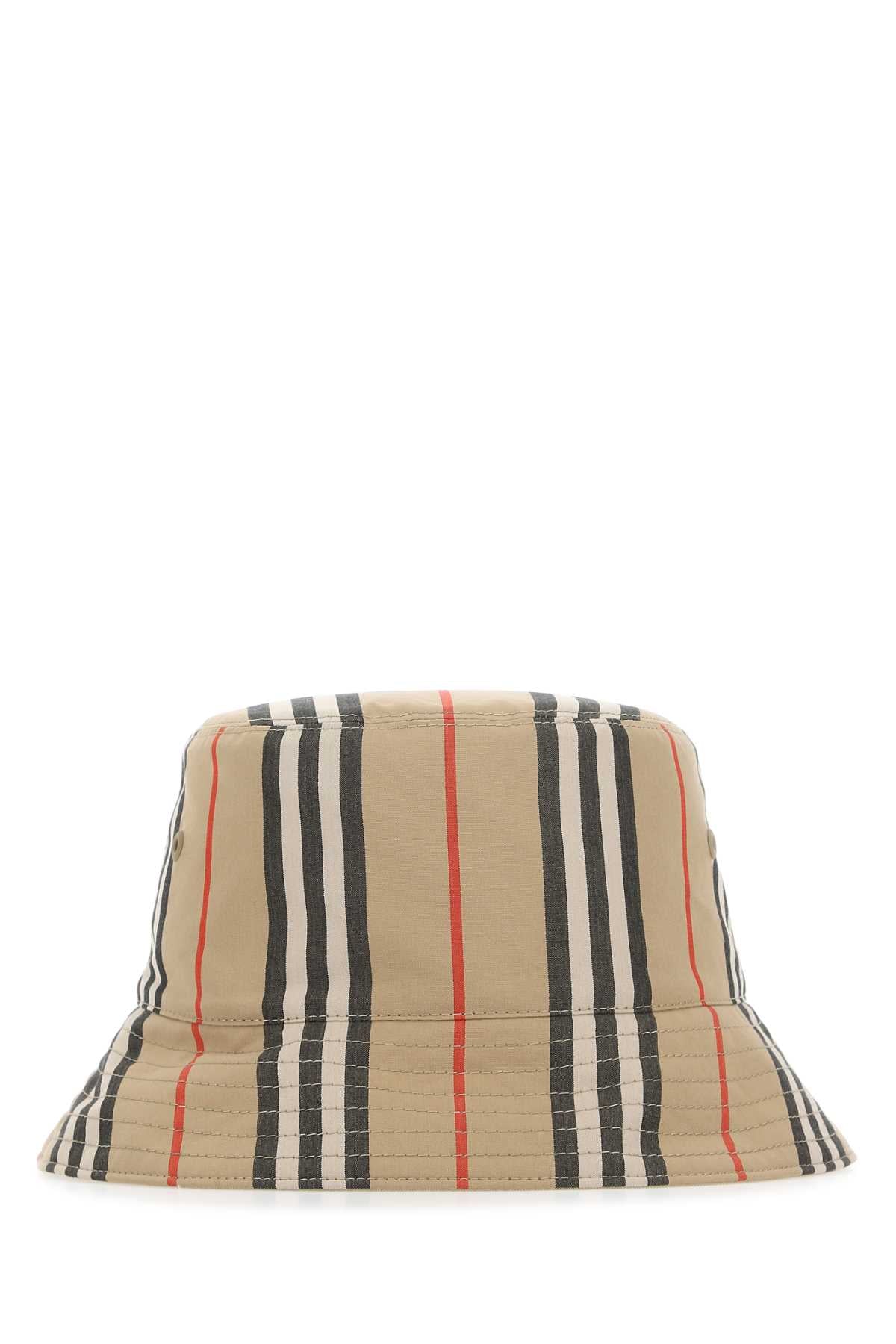 Burberry Women Embroidered Cotton Hat